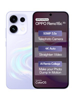 OPPO Reno16c 5G (Stellar Purple, 128 GB) (8 GB RAM)