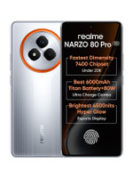 realme Narzo 80 Pro 5G (Speed Silver, 256 GB) (8 GB RAM)