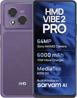 HMD Vibe2Pro 5G with Sarvam AI (Cosmic Purple, 128 GB) (8 GB RAM)