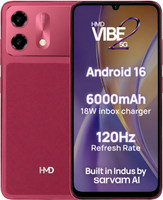 HMD Vibe2 5G (Wine Red, 128 GB) (4 GB RAM)