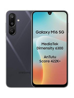 Samsung Galaxy M16 5G (Thunder Black, 128 GB) (6 GB RAM)