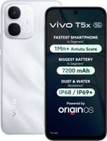 vivo T5x 5G (Satin Silver, 128 GB) (6 GB RAM)