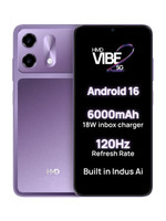 HMD VIBE2 5G (Cosmic Lavender, 128 GB) (6 GB RAM)