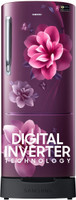 Samsung 183 L Direct Cool Single Door 4 Star Refrigerator with Base Drawer  with Digital Inverter