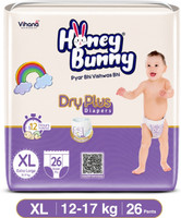 HONEY BUNNY Extra Soft Pant Diapers - XL (26 Pieces)