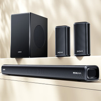 Mivi Fort H750 Soundbar, 750 Watts, Audio, 5.1 Channel, Multi-Input & EQ Modes 750 W Bluetooth Soundbar (Black, 5.1 Channel)