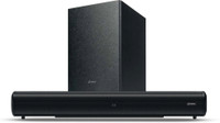 Pebble Arena 6 | Stereo Sound, Deep Bass with sub-woofer 60 W Bluetooth Soundbar (Multicolor, 2.1 Channel)