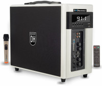 DH Discovery DJ 205 II 250 W Bluetooth Home Audio Speaker (White, Stereo Channel)