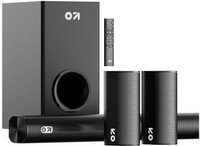 GOBOULT Bassbox X440 with Subwoofer, 440W Power, 5.1 Channel, 3 EQ mode 440 W Bluetooth Soundbar (Jet Black, 5.1 Channel)
