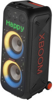 LG XBOOM XL9T, 1000W, Pixel LED lighting, Mic & Guitar input, IPX4, XBOOM App 1000 W Bluetooth Party Speaker (Black, 2.2 Channel)