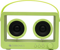 ZEBRONICS Zeb-Sound Feast 75 (Zeb-PSPK 53) 14 W Bluetooth Party Speaker (Green, Stereo Channel)