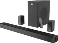 MOTOROLA AmphisoundX Vibe Dolby Atmos 600 W Bluetooth Soundbar (Black, 5.1 Channel)