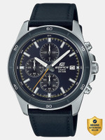 CASIO EFR-526L-2CVUDF Edifice Blue Dial Blue Leather Band Analog Watch  - For Men