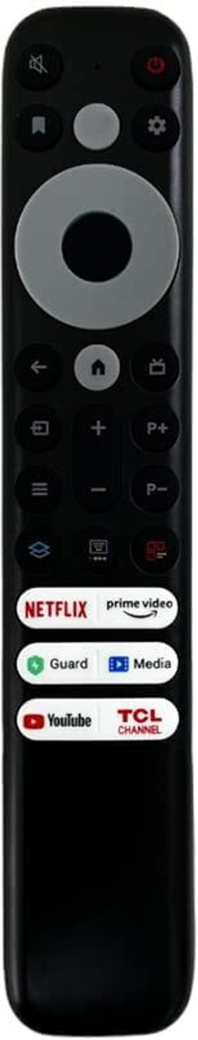 Woniry Compatible for TCL Tv Remote Non Voice Remote (Without Assistant Feature) TC L Remote Controller (Black)