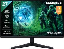 Samsung Odyssey G5 68.4 cm (27 inch) Quad HD LED Backlit IPS Panel with HDR10,