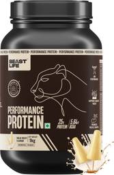 BeastLife Performance Protein Powder | For Muscle Growth | 5.64g BCAA Whey Protein
