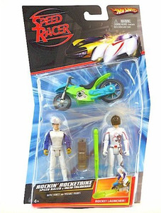 MATTEL Speed Racer Rockin Rocketbike With Speed Racer & Taejo - Speed ...