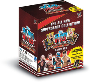 Collection Cartes Slam Attax Superstars 2k14 - Complète - Très Bon état