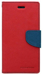 Housse Portefeuille Pour Nokia Lumia 1320 - Bicolore Magenta & Noir - Marque Goospery - Neuf