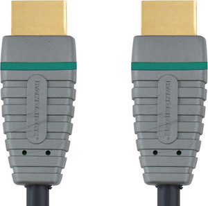 AKYGA Cavo HDMI 2.0 Maschio-Maschio 5 Metri, Supporto 4K Ultra HD, 3D, Ethernet, Per PS4, Xbox, TV – Colore Nero