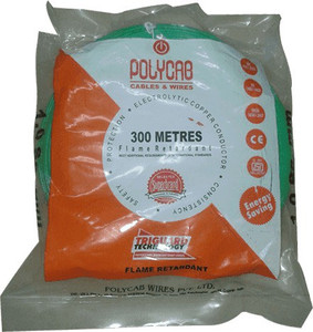 Polycab Pvc Box Polycab PVC, FR PVC 2.5 sq/mm Red 300 m Wire Price in India - Buy ...