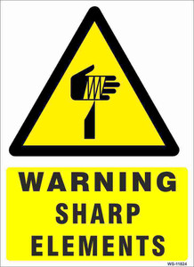 SignageShop Warning Sharp Elements Emergency Sign Price in India - Buy ...