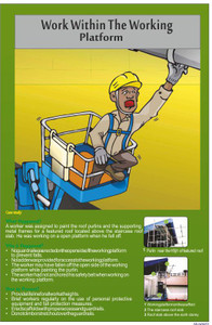 SignageShop flex Work within the working platform Poster Emergency Sign ...