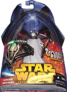 General Grievous Exploding Hasbro Star Wars Revenge Of The Sith General Grievous Exploding Body ...