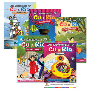 The Adventures of Cu & Rio KNOWLEDGE KIT - 2 (5 Activity Books): Buy ...