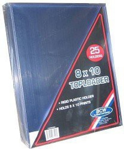 Bcw 8 X 10 Photo Topload Holder Count - 8 X 10 Photo Topload Holder