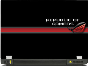 SkinShack Republic of Gamers ROG Art (17 inch) Vinyl Reusable Laptop ...