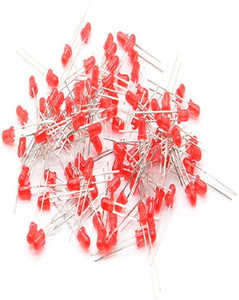 TechWiz 5 mm RED LED Pack, 60 Pieces Light Electronic Hobby Kit Price ...