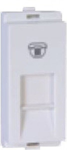 schneider RJ11 TELEPHONE OUTLET WITH SHUTTER 0 A Two Pin Socket Price ...