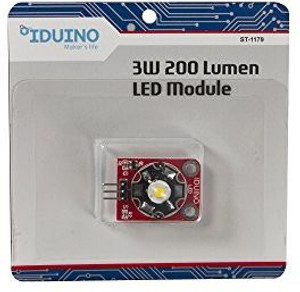 Generic 3W Led Module High Power With Pcb Chassis For Arduino Stm32 Avr ...