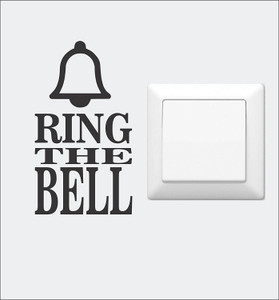 Asmi Collections 14 cm Ring the Bell for Light Switches Removable ...