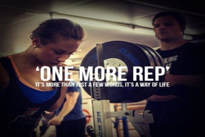 AOHP0019 One More Rep Poster Paper Print - Quotes & Motivation posters ...