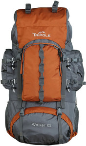 Tripole Walker 65 Ltr Rucksack - 65 L Orange, Grey - Price in India ...