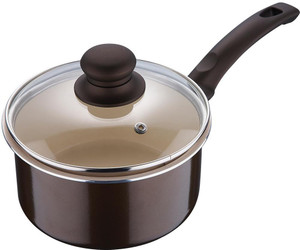 BERGNER Bellini with Glass Lid Pot 16 cm diameter 1.6 L capacity with