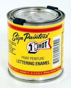 1 Shot 142L-HP Emerald Green Lettering Enamel - 1/2 Pint Pinstriping Paint