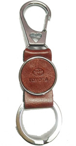 Prime Key Chain Lether Brown Colour Toyota Fancy Key Chain Key Chain ...
