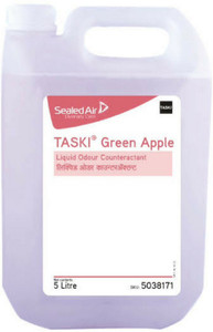 Taski Deodorise TASKI Freshens and deodorizes the room. Aroma Oil GREEN APPLE Liquid ...