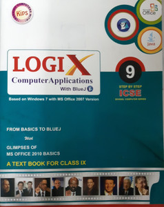 Logix Computer Applications With Blue j Class 9: Buy Logix Computer ...