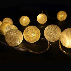 A To Z Traders 21 LEDs 3.56 m Yellow Steady Ball Rice Lights Price in ...