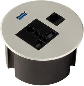 Connect System Round Connect/Cable Cubby/Pop up Box 5 A Three Pin ...