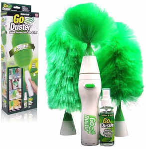 Go Duster Motorized Electrical Rotating Go Duster For Car, Home, Laptop ...