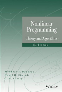 Nonlinear Programming: Theory and Algorithms, Third Edition: Buy ...