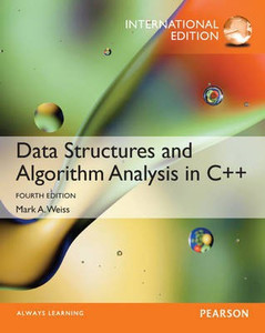 Data Structures and Algorithm Analysis in C++, International Edition ...