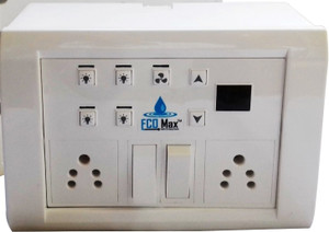 Remote Switchboard ECOMAX REMOTE CONTROLLED SMART SWITCHBOARD FOR 4 LIGHTS & 1 FAN - WHITE ...