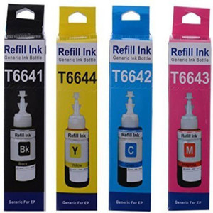 KAVYA L 210 Refill ink 6641.6642.6643.6644 Refill ink Compatible [1Set ...