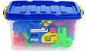 Excellerations Rabbits Soft Rabbit Blocks (Pack of 36) - Rabbits Soft ...